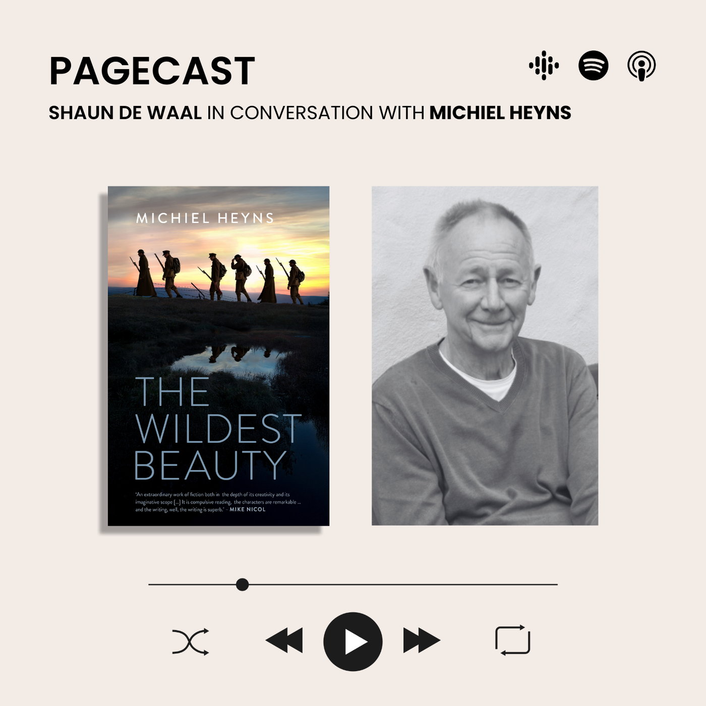 PAGECAST: The Wildest Beauty by Michiel Heyns (with Shaun de Waal)