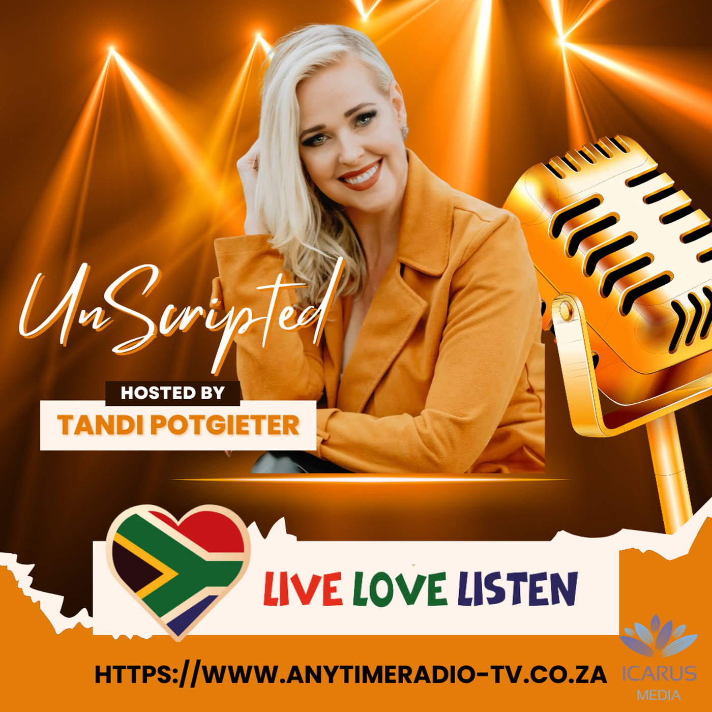Icarus Media | Unscripted with Tandi Potgieter