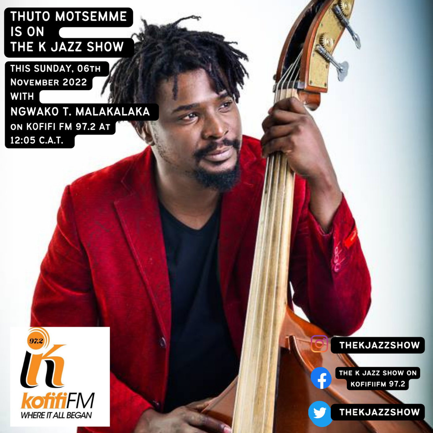 Thuto Motsemme interview on Kofifi FM 97.2
