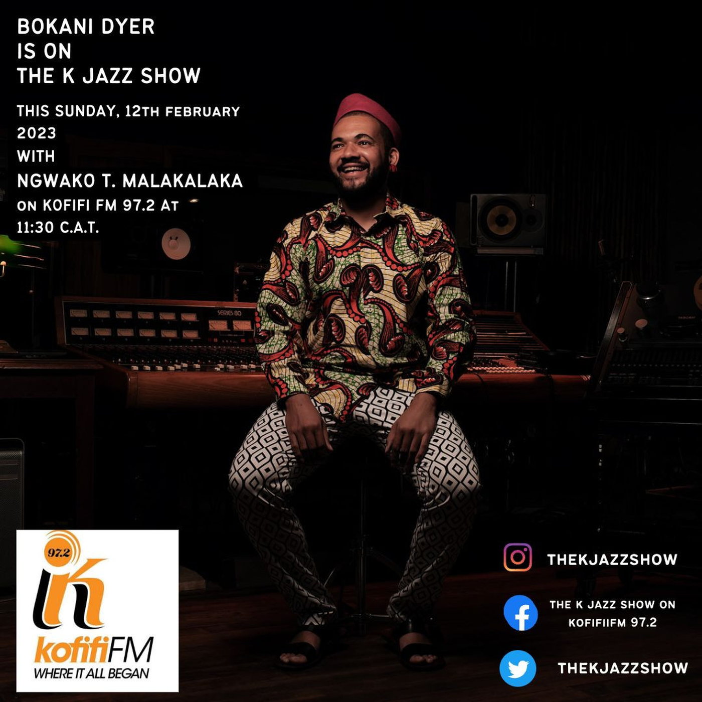 Bokani Dyer Interview on Kofifi FM 97.2 12 February 2023