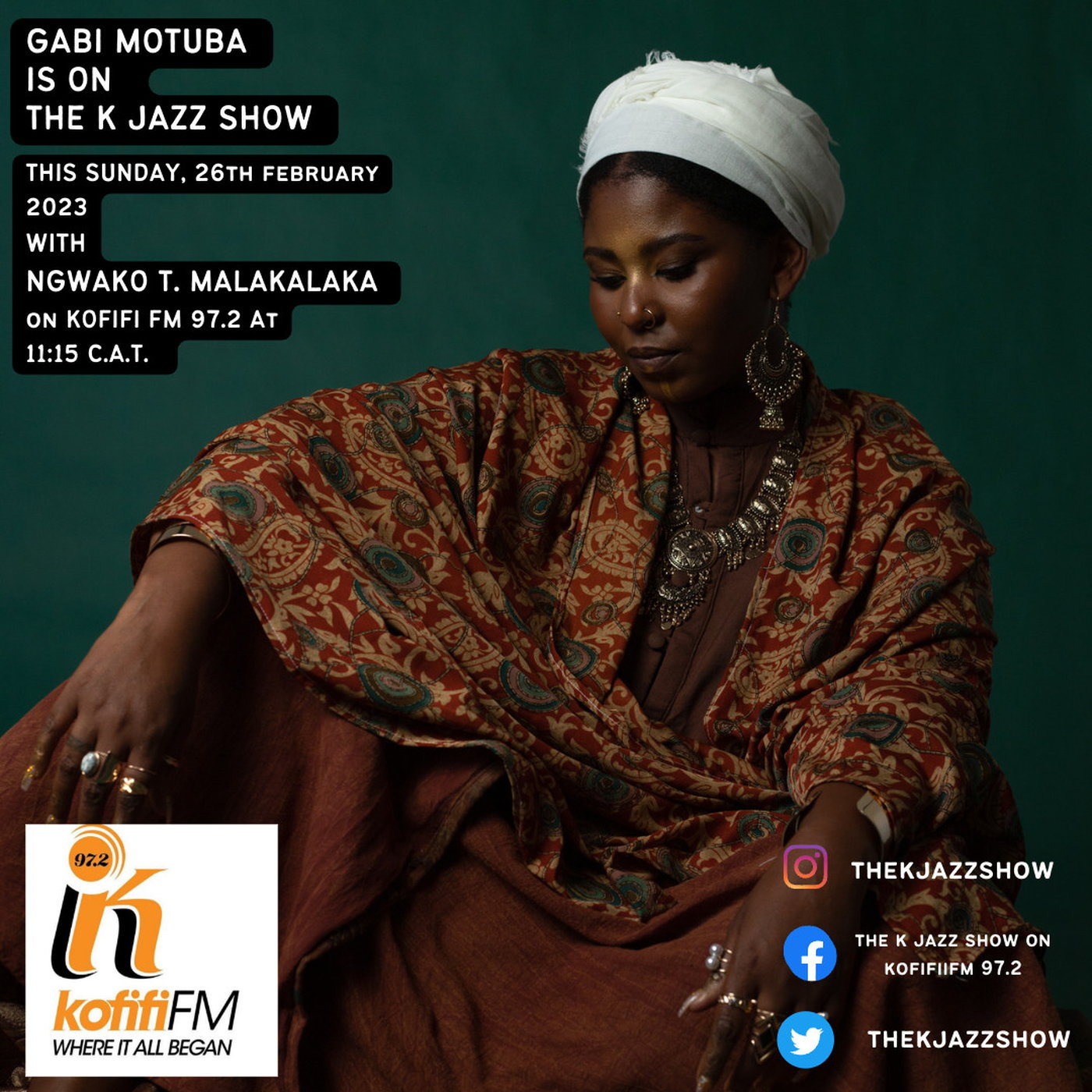 Gabi Motuba on Kofifi FM 97.2 - 26 February 2023
