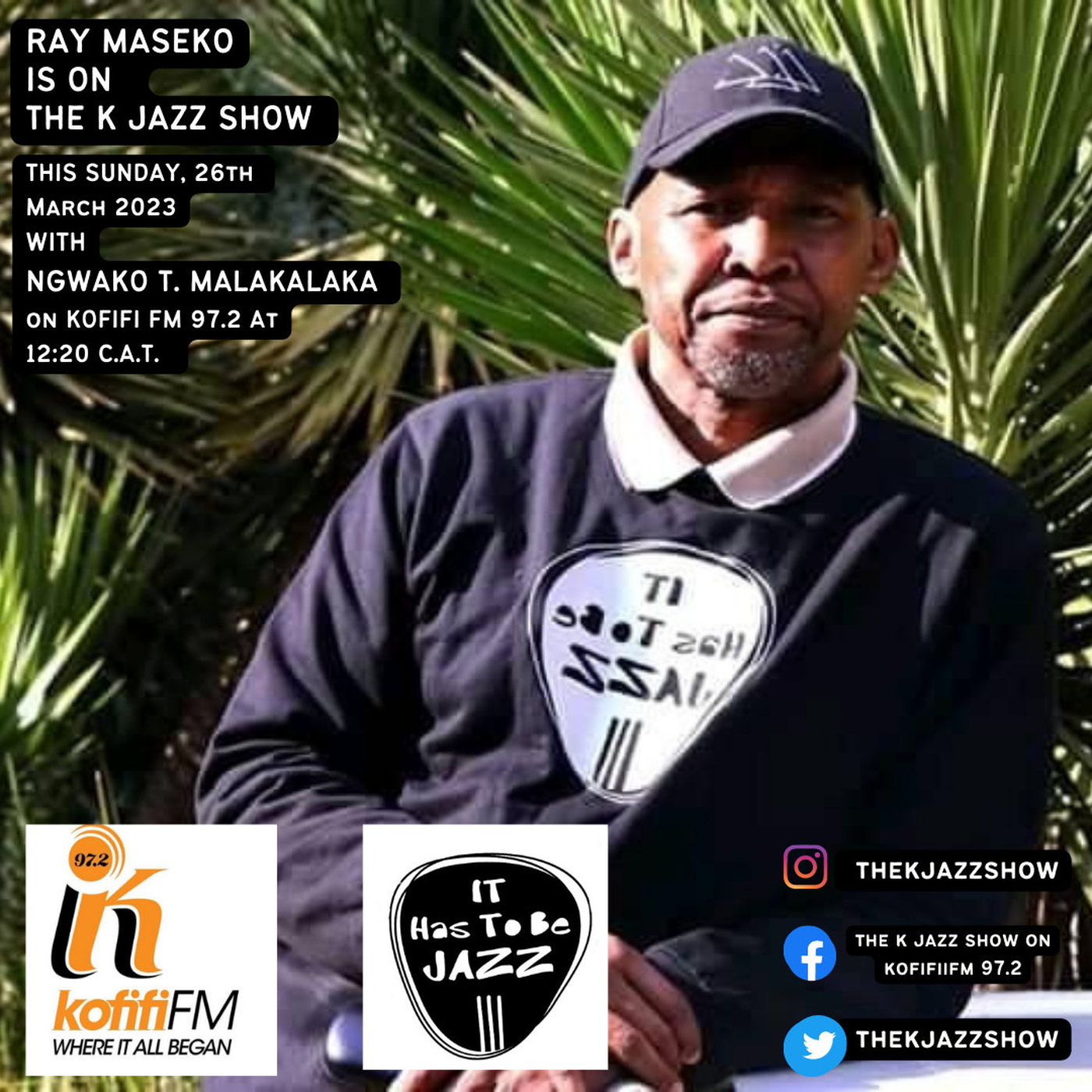 It has to be Jazz with Ray Maseko - 26 March 2023