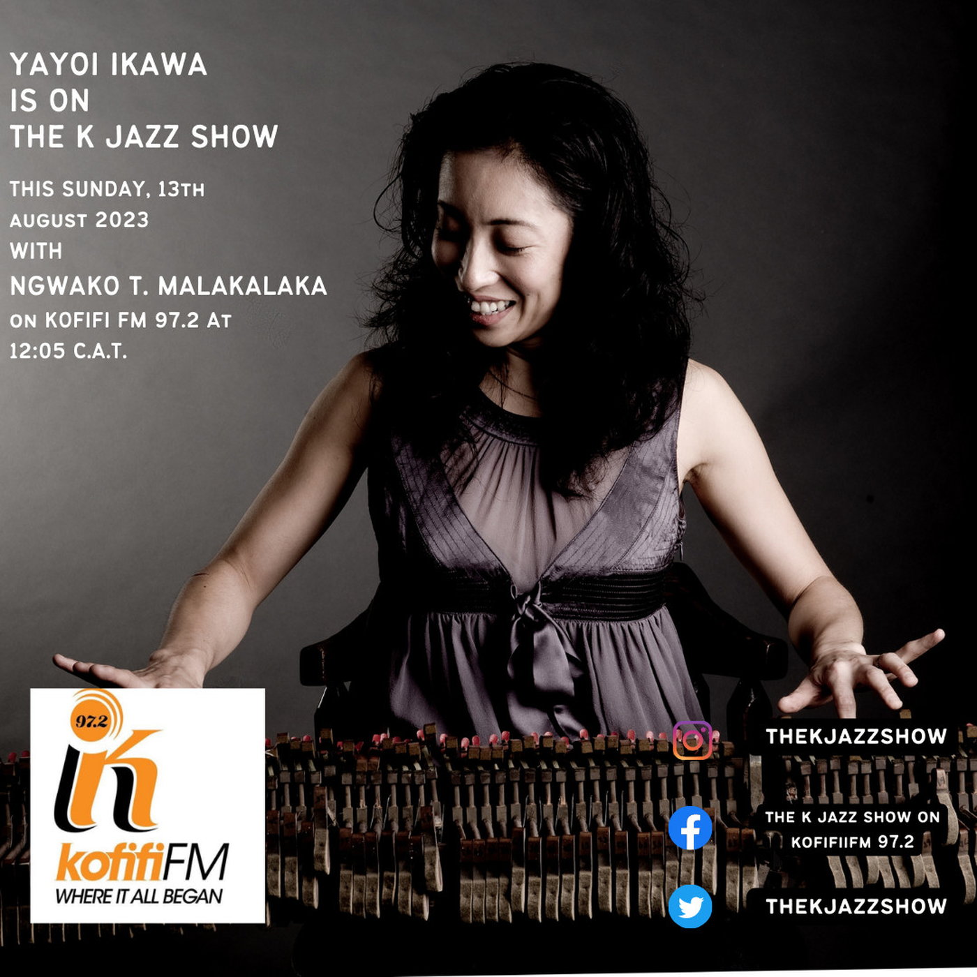 Yayoi Ikawa talks the multi stop South African tour on Kofifi FM 97.2