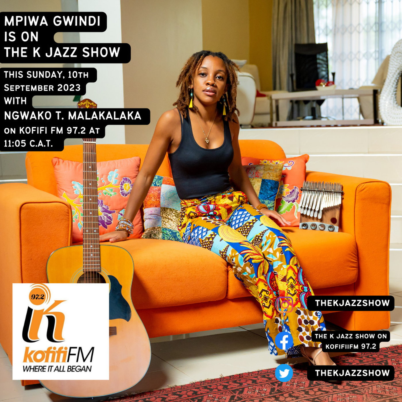 Hour Africa Feature: Mpiwa Gwindi explores the Mbira on Kofifi FM 97.2