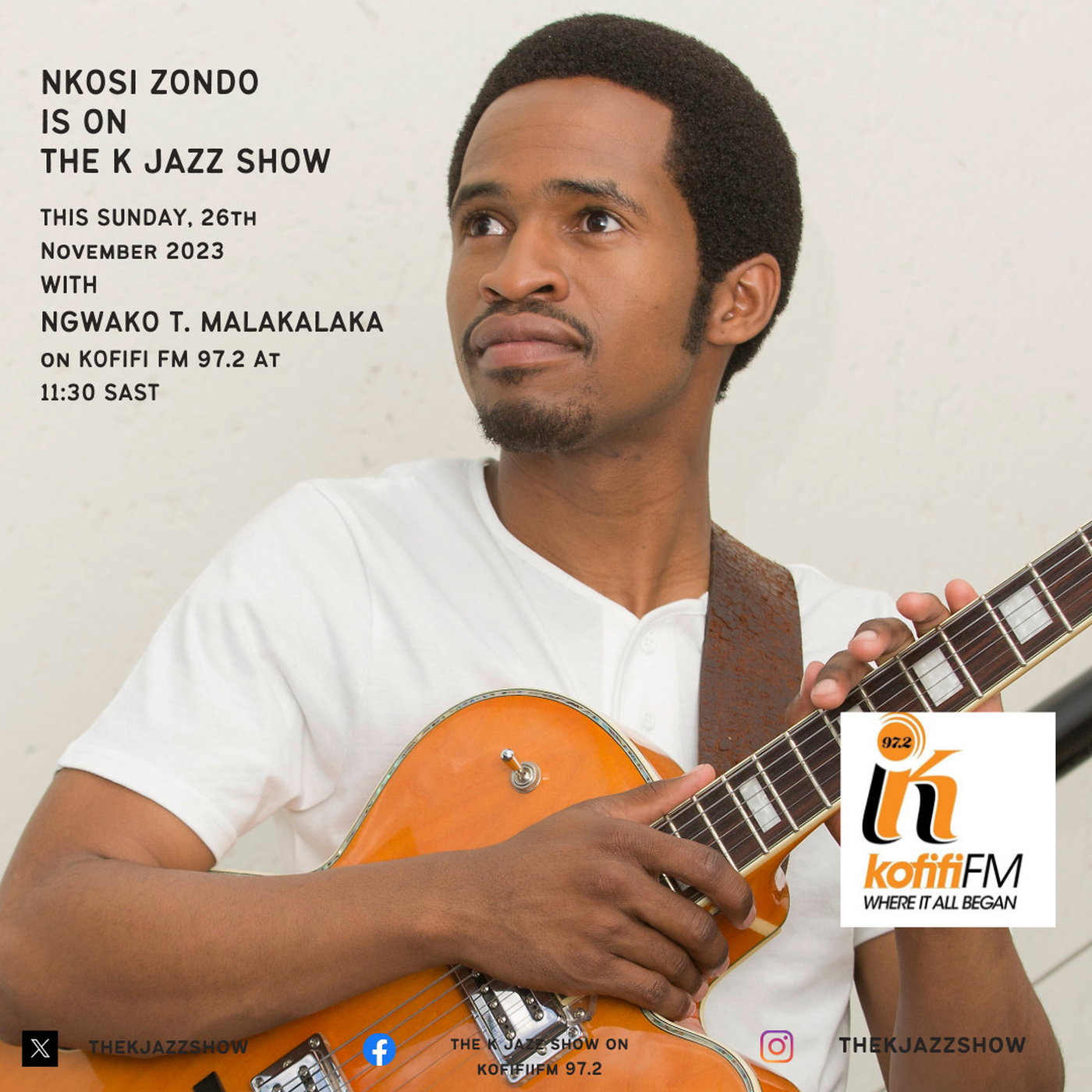 Introducing Bonginkosi Zondo on Kofifi FM 97.2