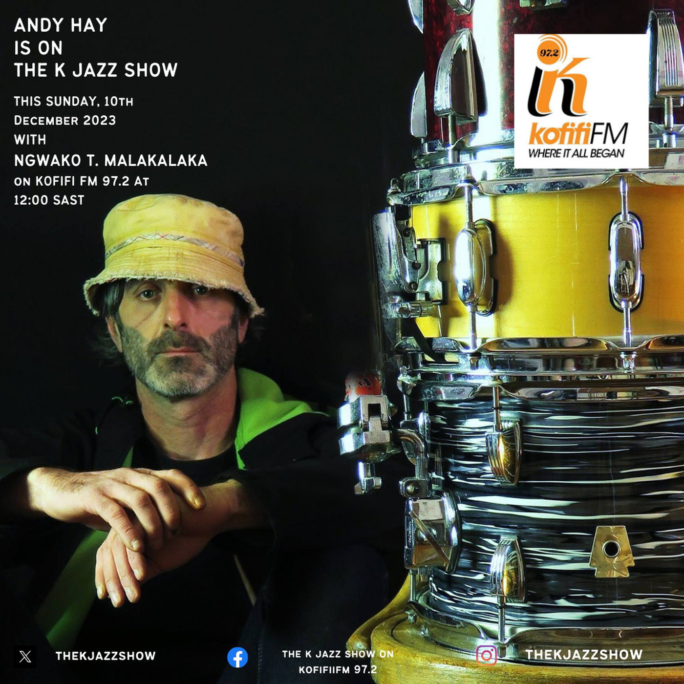 Introducing Andy Hay on Kofifi FM 97.2