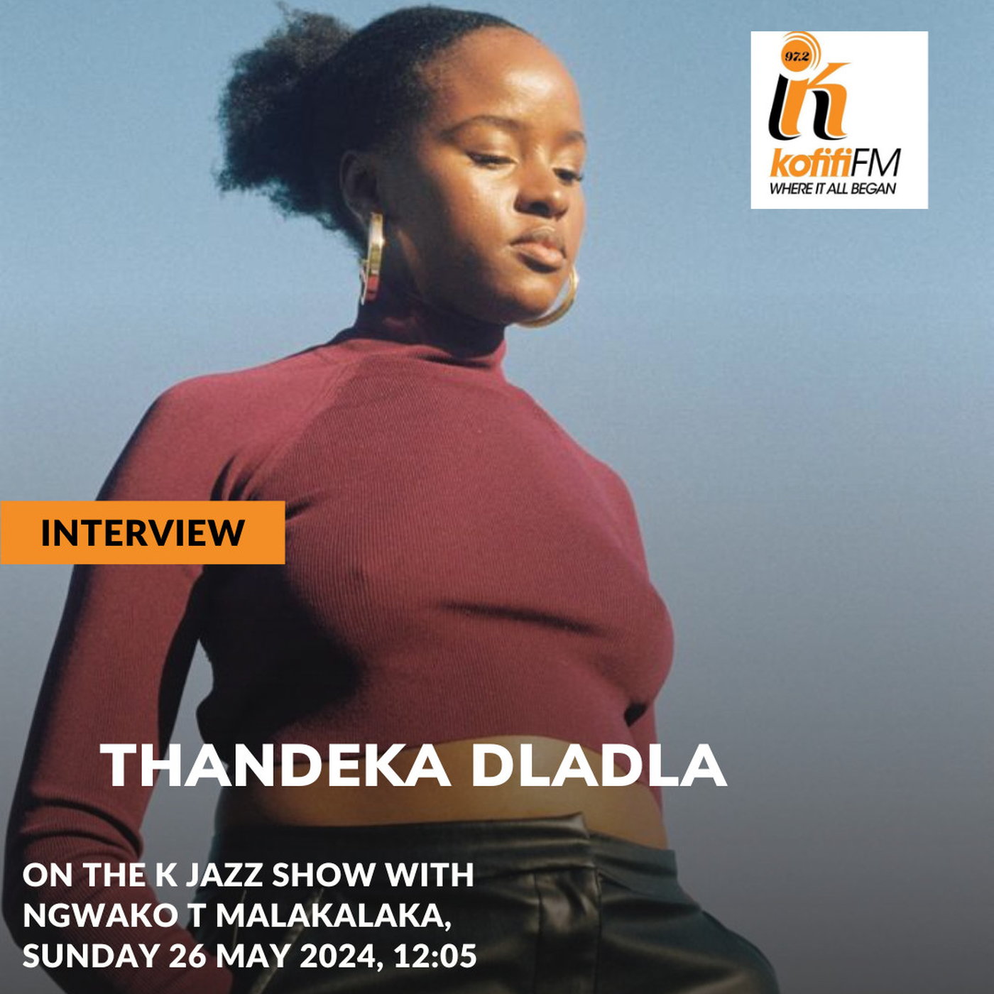 Thandeka Dlaldla on The K Jazz Show on Kofifi FM 97.2