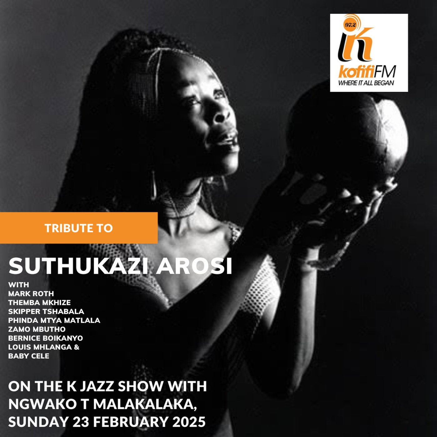 Remembering Suthukazi Arosi on The K Jazz Show