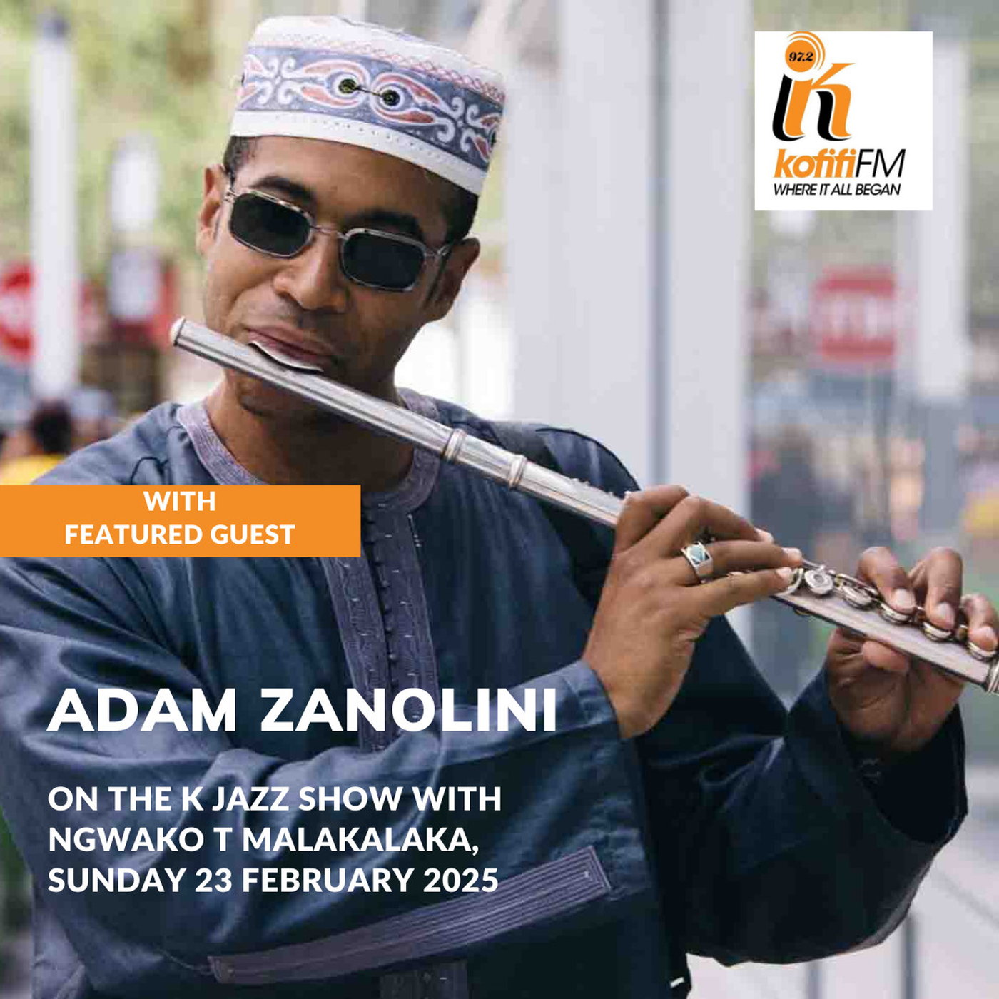 Mbizo: A gathering for Johnny Dyani with Adam Zanolini