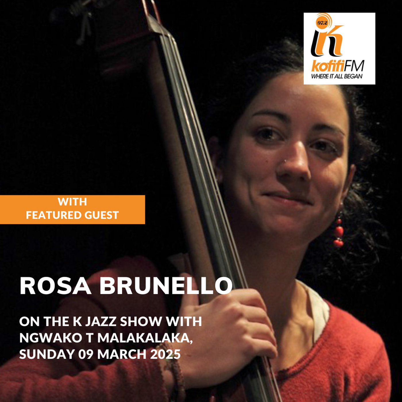 A Sound Like Freedom with Rosa Brunello on The K Jazz Show