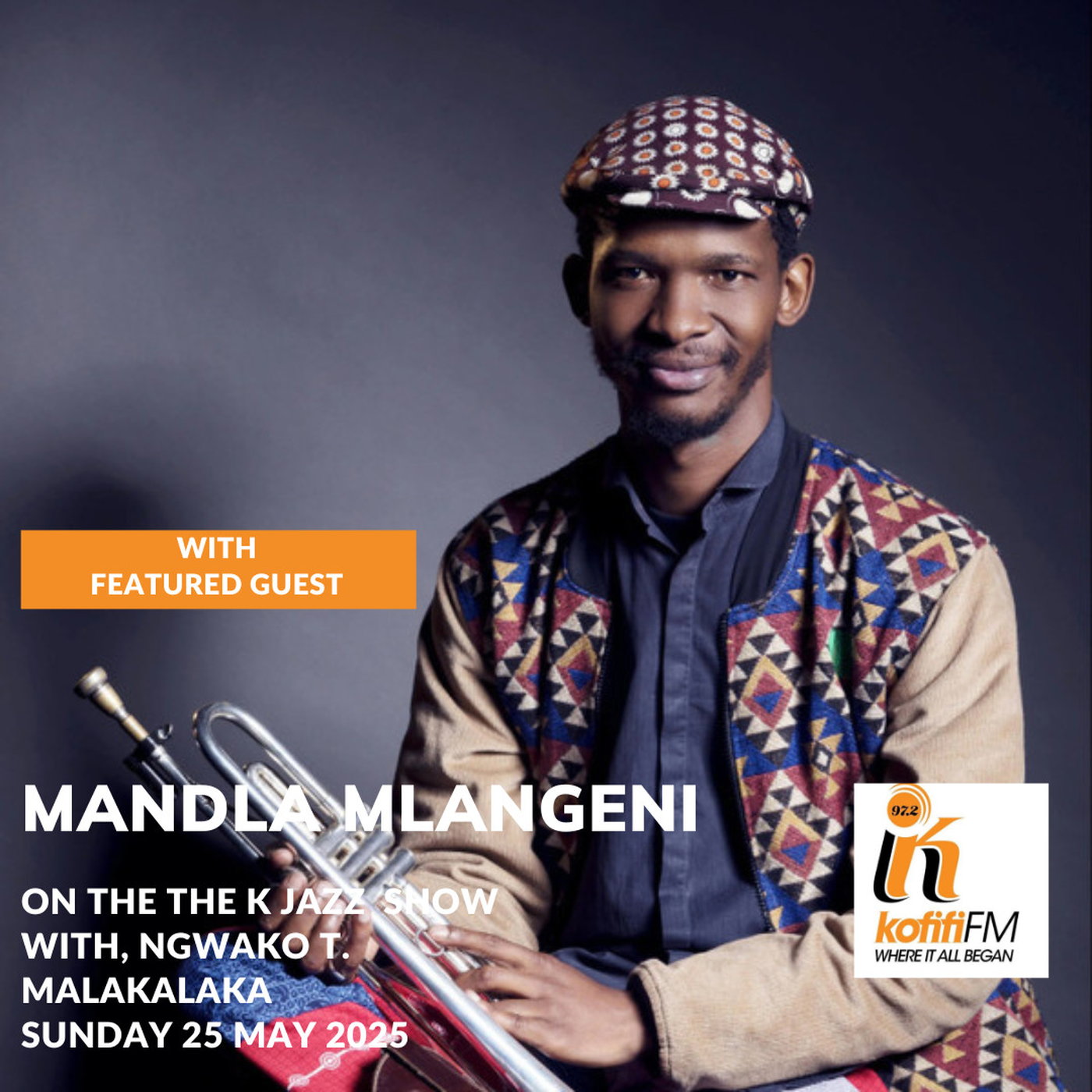 The oratorio of a forgotten youth with Mandla Mlangeni on The K Jazz Show