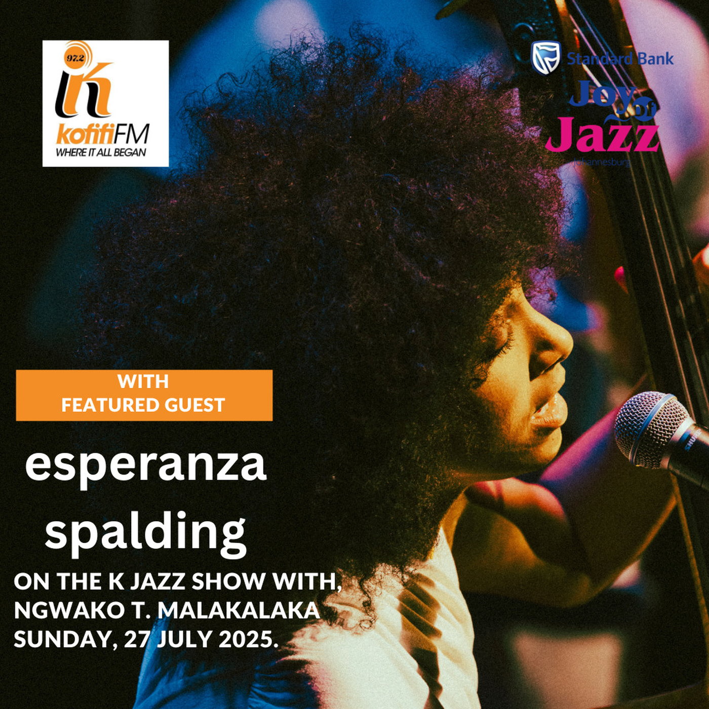 Relationality with jazz's sonic alchemist, esperanza spalding on The K Jazz Show