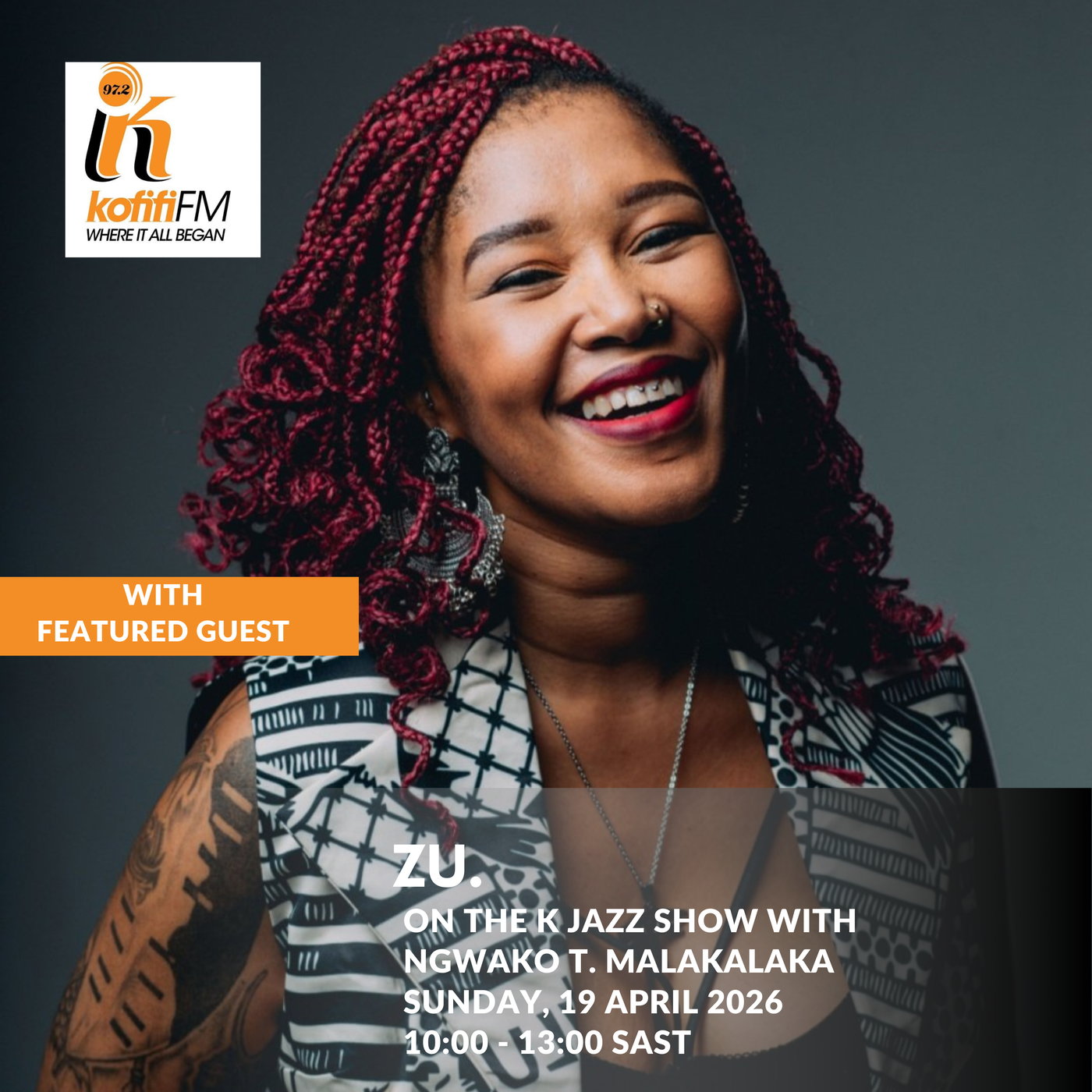 Humaning out loud with Zu. on The K Jazz Show episode artwork