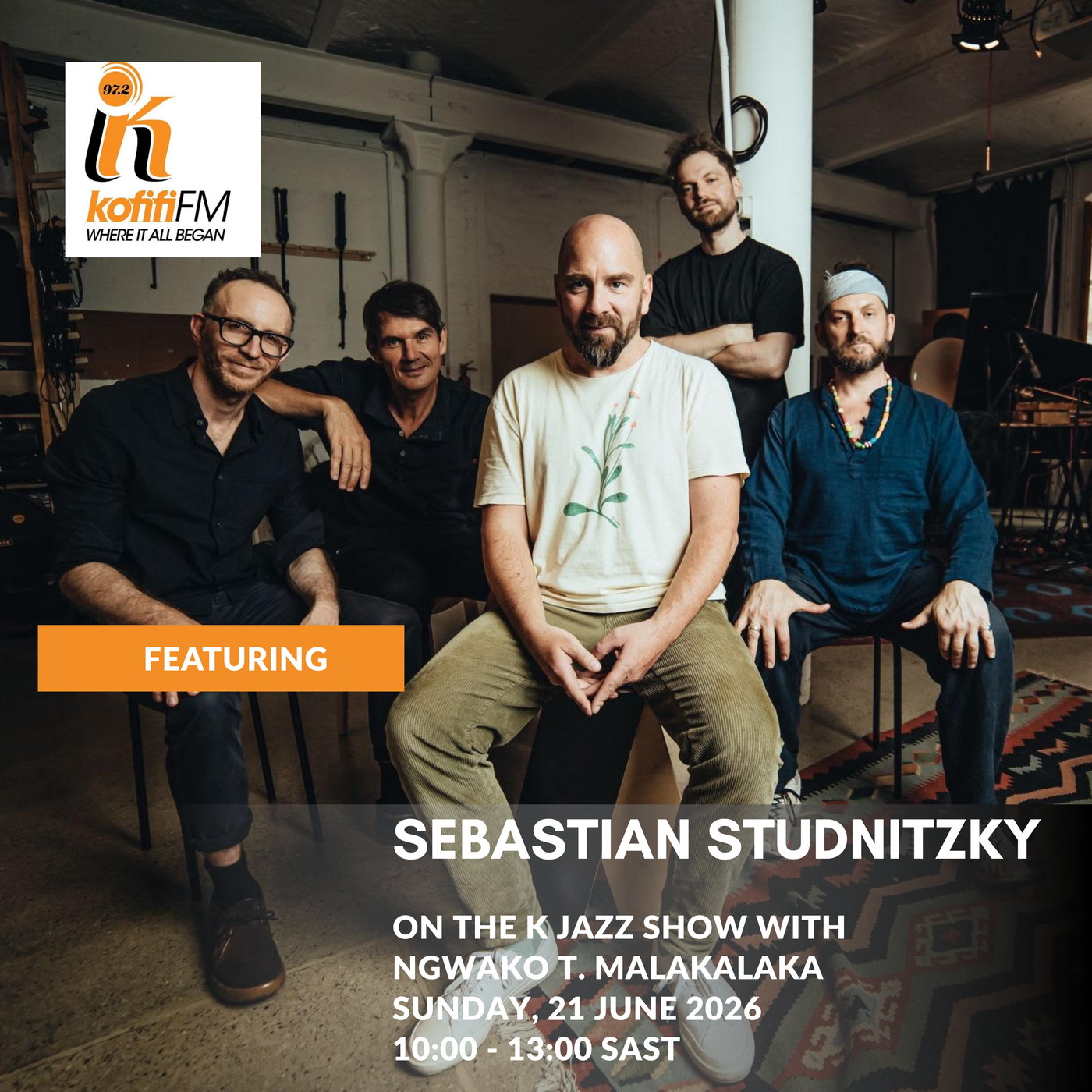 Sebastian Studnitzky on The K Jazz Show episode artwork