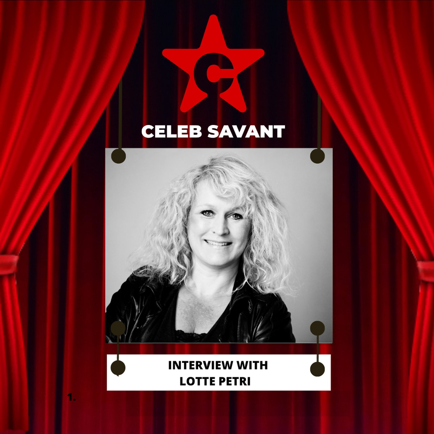 Bestselling crime author Lotte Petri episode artwork