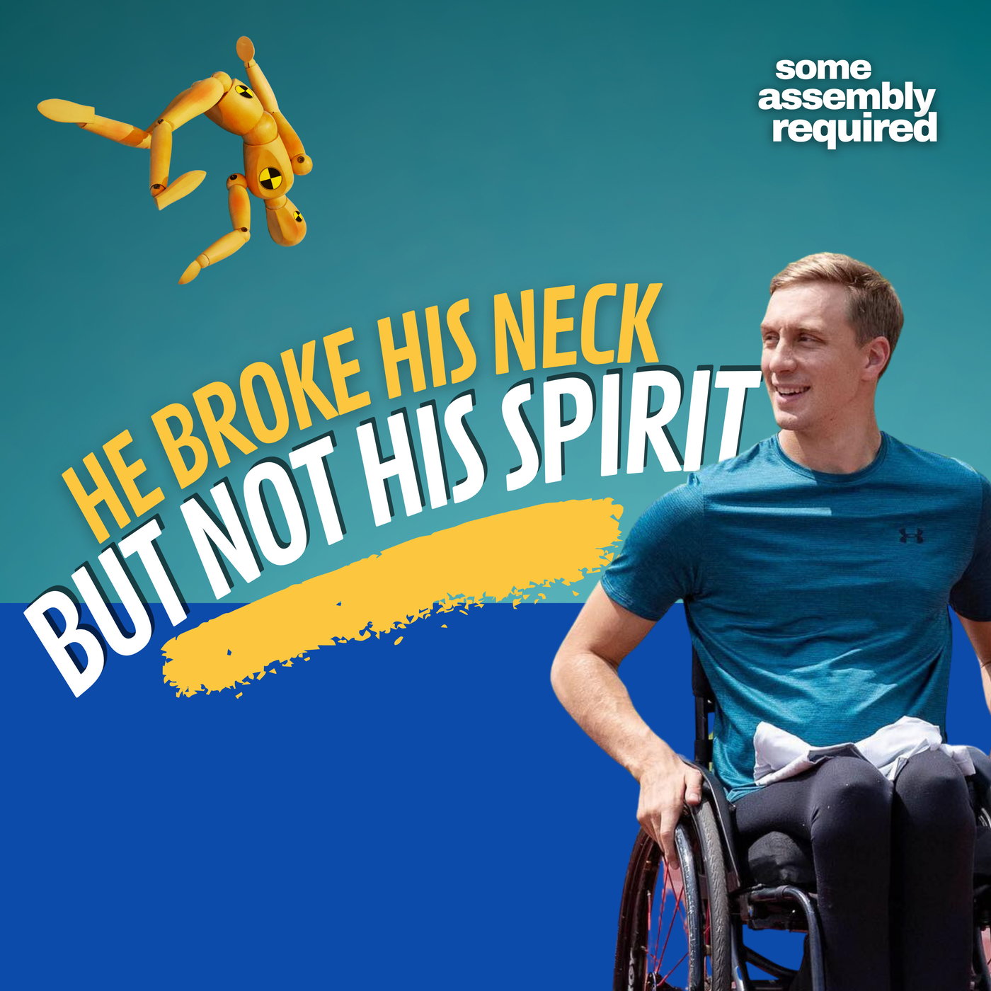 Brandon Beack Broke His Neck, But Not His Spirit.