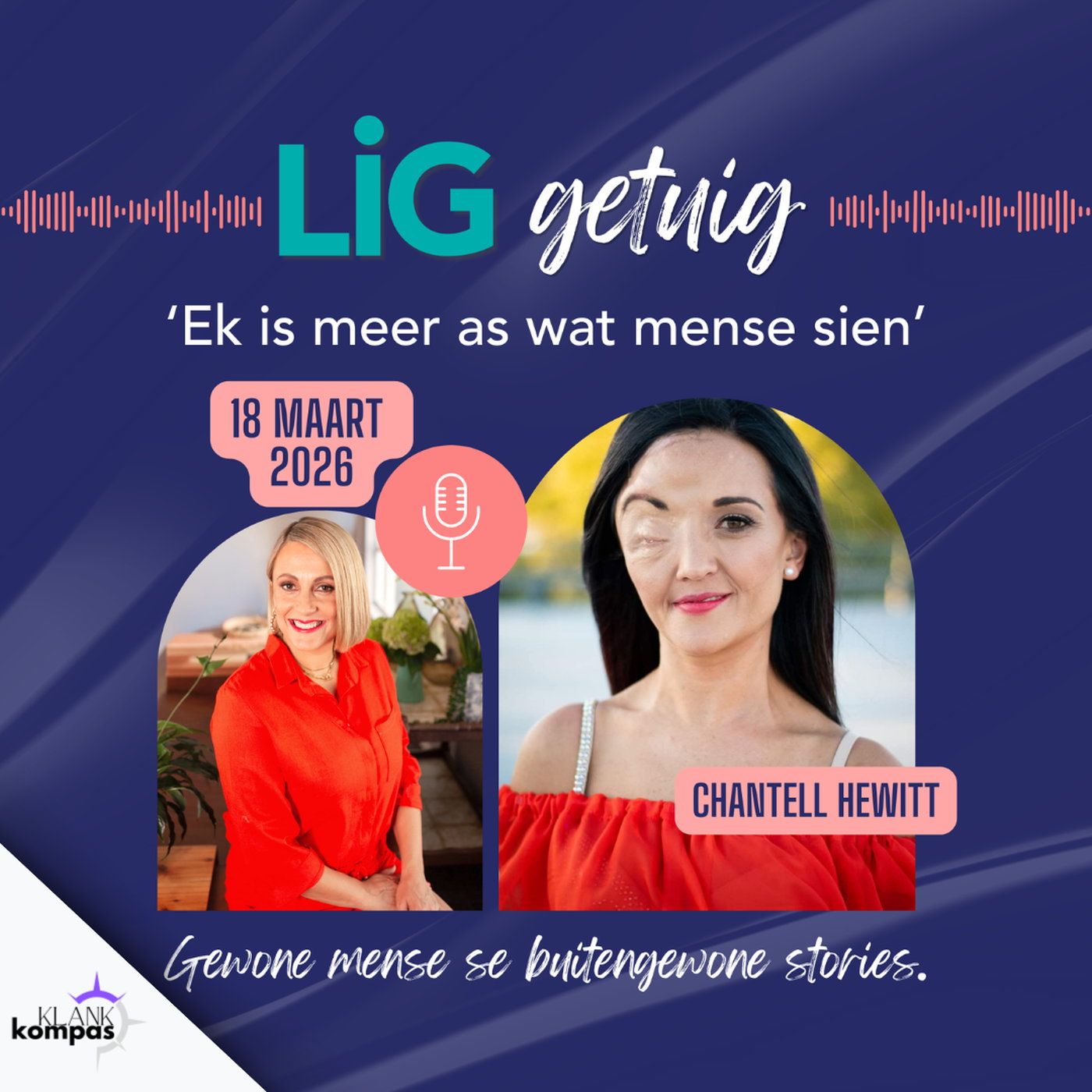 Ep. 1 - Chantell Hewitt | 'Ek is meer as wat mense sien' episode artwork