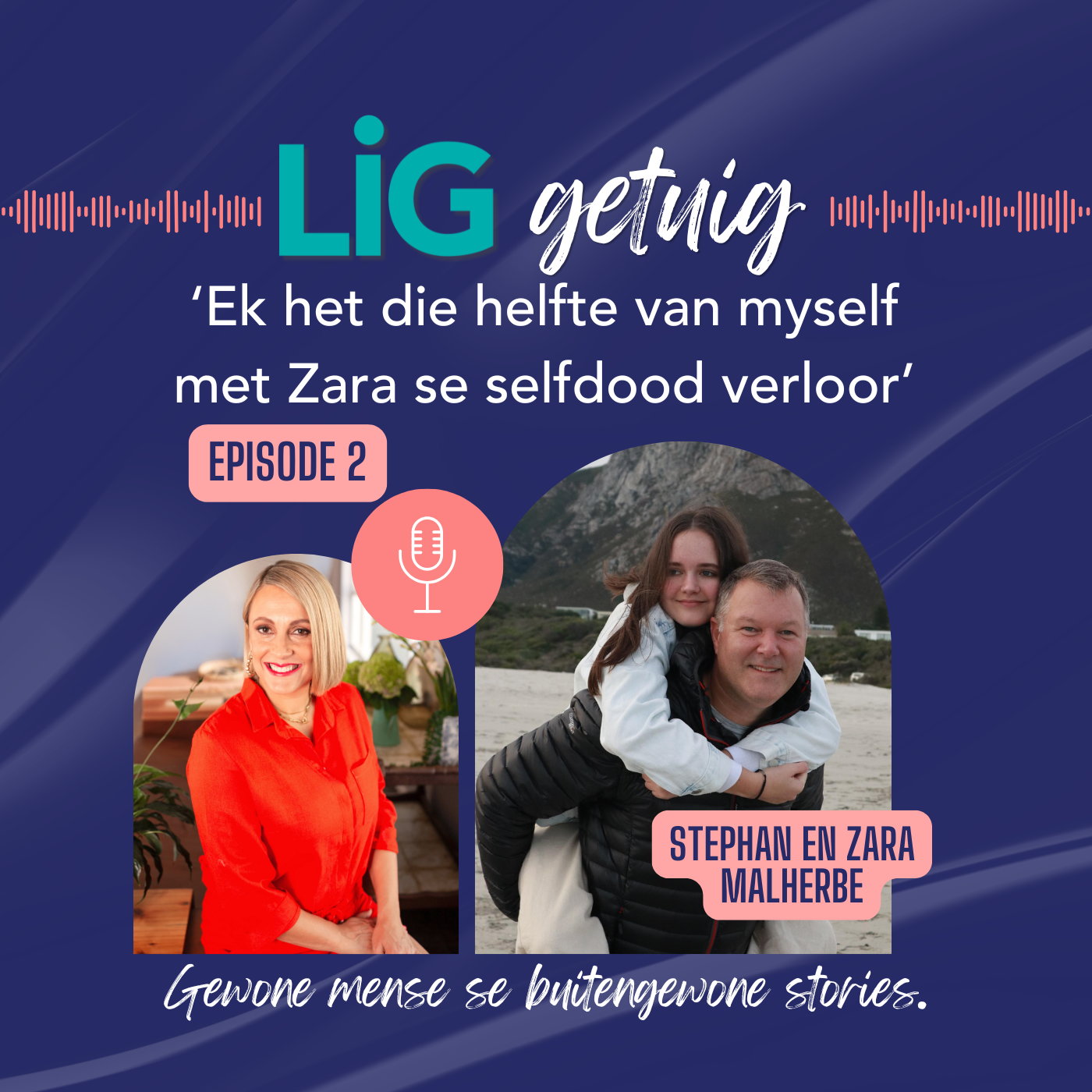 Ep. 2 - Stephan Malherbe | 'Ek het die helfte van myself met Zara se selfdood verloor' episode artwork