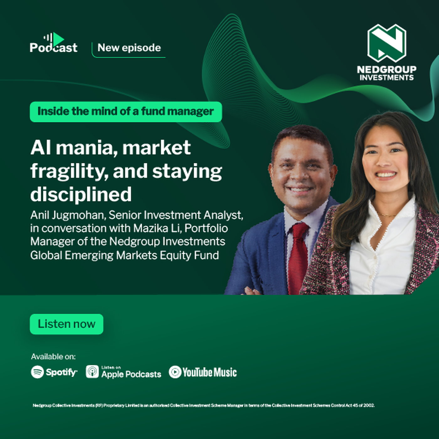 Inside the mind of a fund manager Ep 9: AI mania, market fragility, and staying disciplined episode artwork