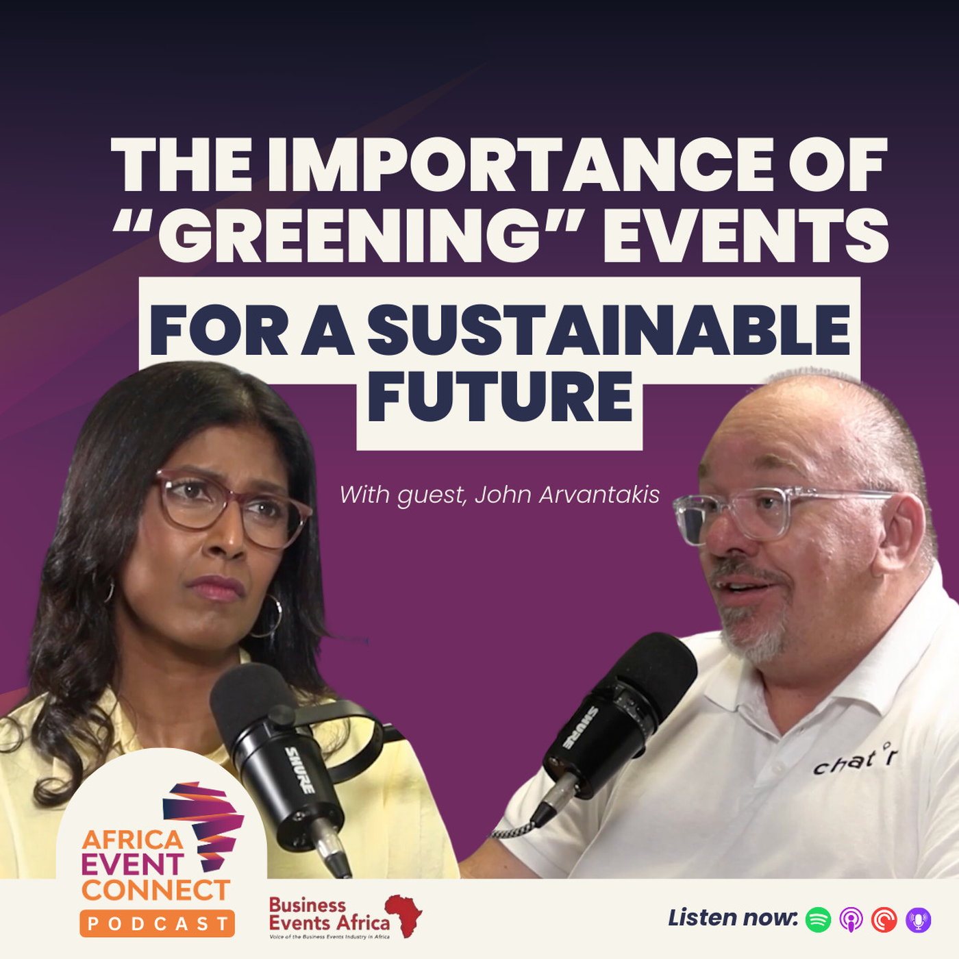 The Importance Of “Greening” Events For A Sustainable Future - with John Arvantakis episode artwork