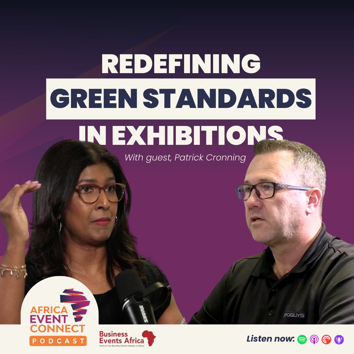 Redefining Green Standards in Exhibitions - with Patrick Cronning Redefining Green Standards in Exhibitions - with Patrick Cronning