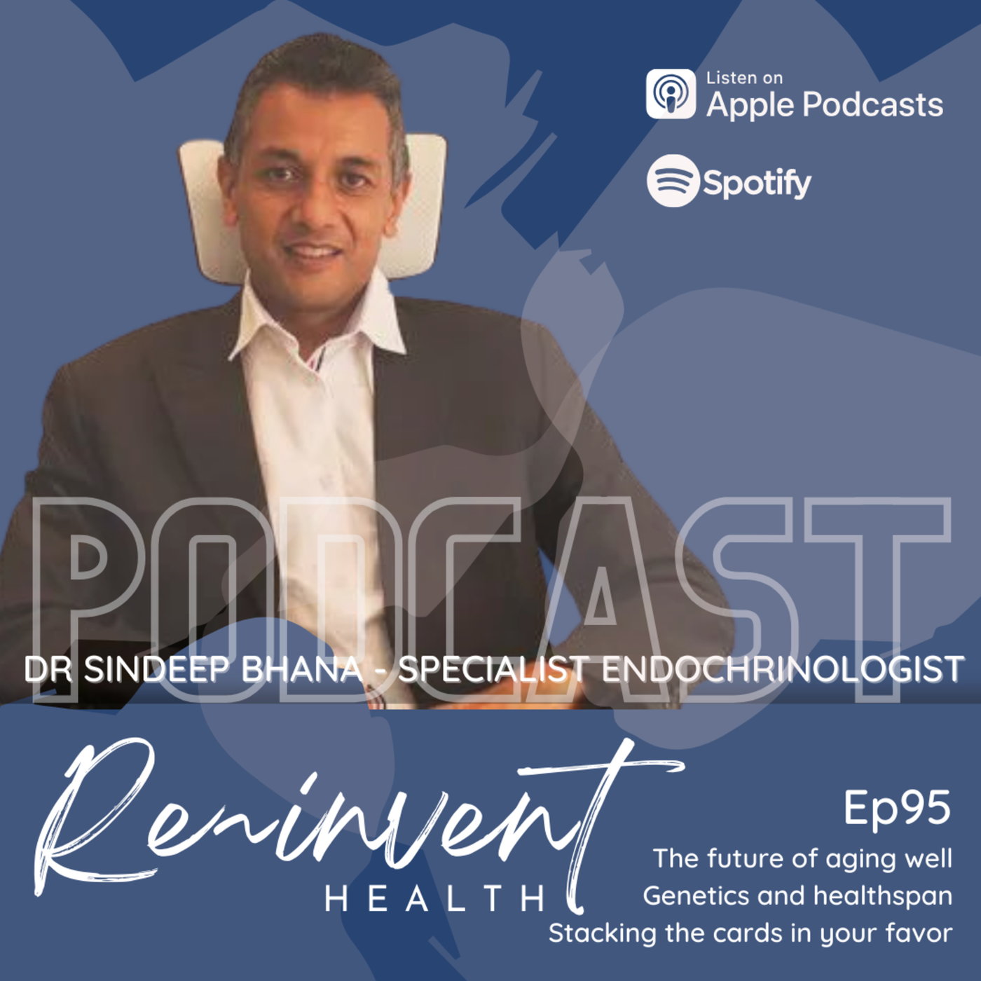 EP95 - The Future of Aging Well - with Dr Sindeep Bhana