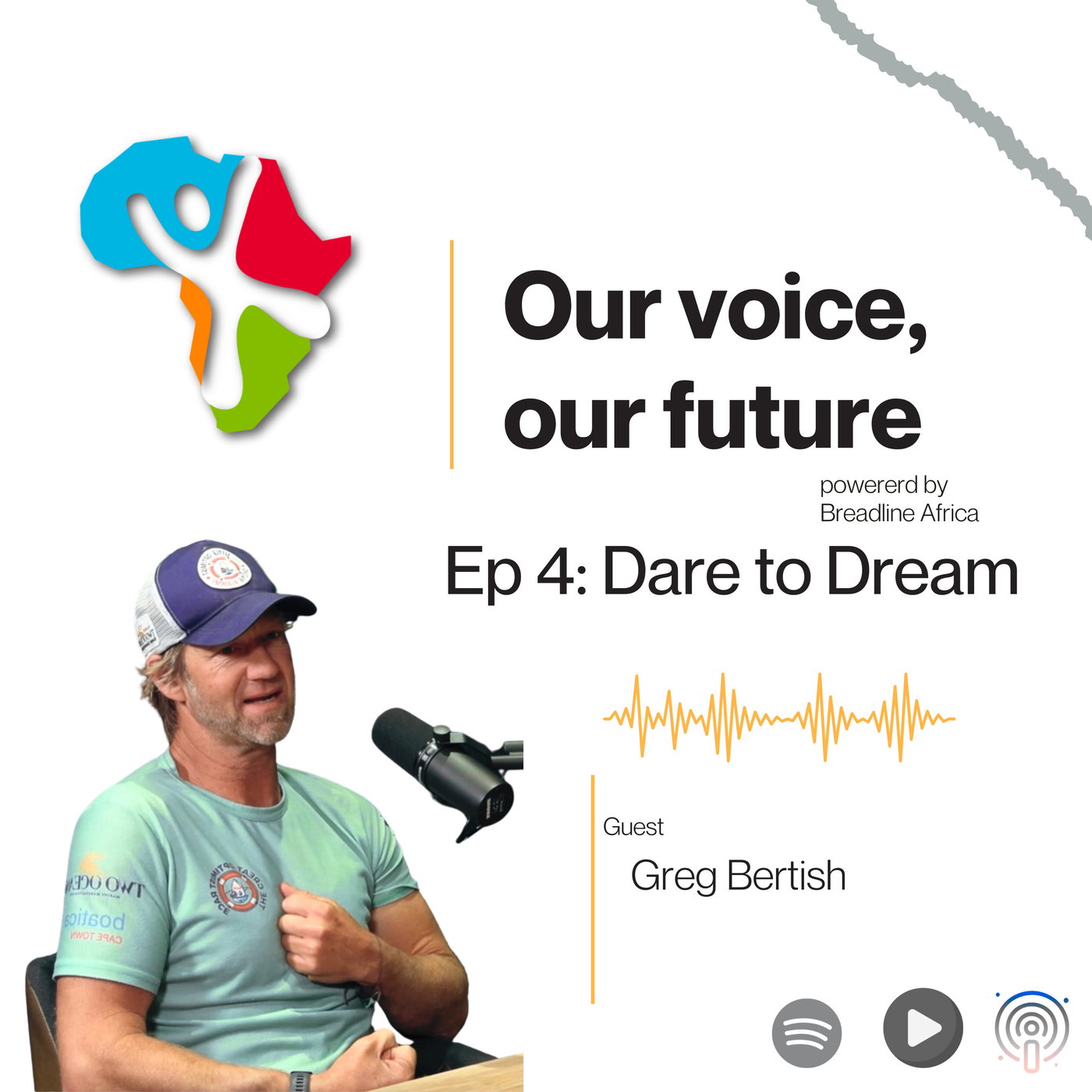 Ep 4: Dare to Dream – Greg Bertish episode artwork