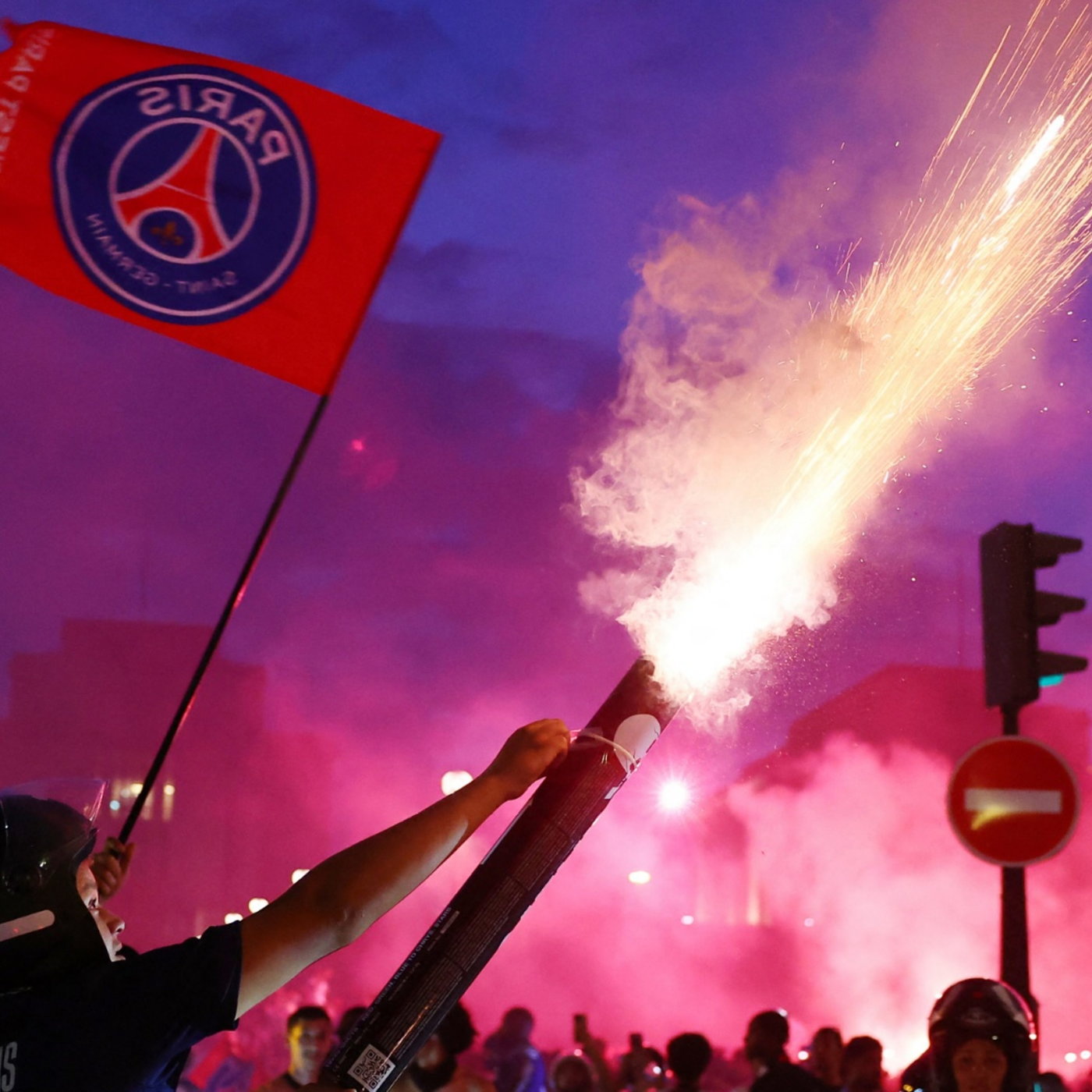 Fans rampage after Paris St-Germain win Champions League episode artwork