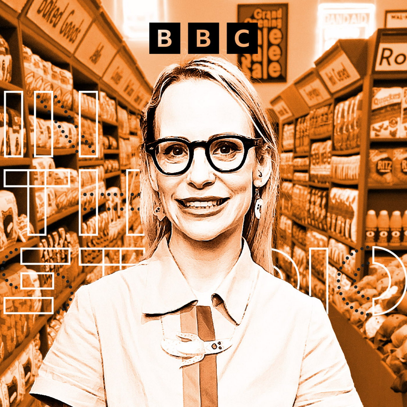 Nostalgic supermarket made of felt episode artwork