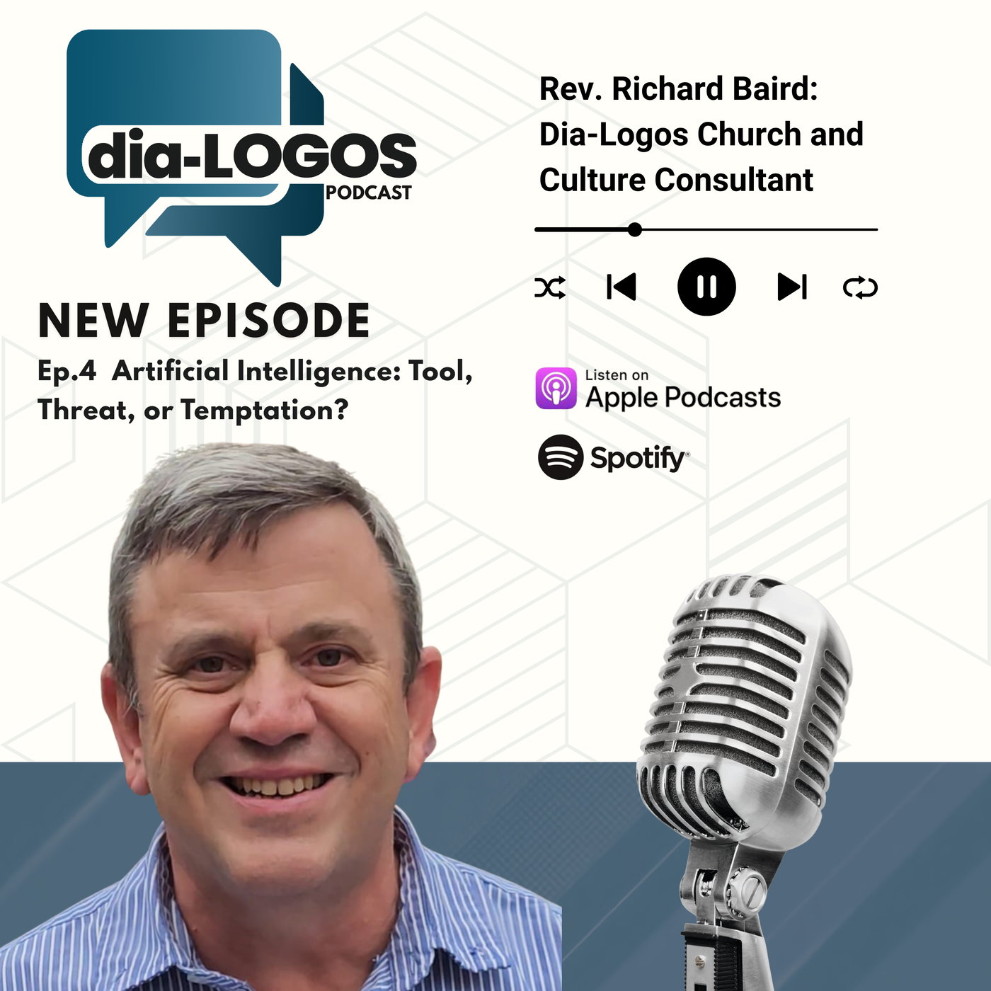 Dia-Logos Podcast - Ep 4 - Artificial Intelligence: Tool, Threat, or Temptation? episode artwork