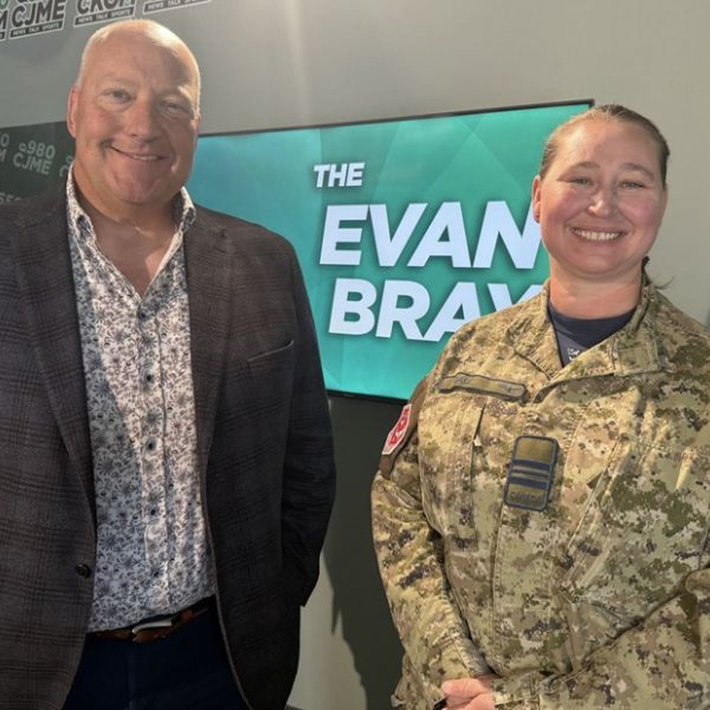 Major Nadine Dale on her career episode artwork