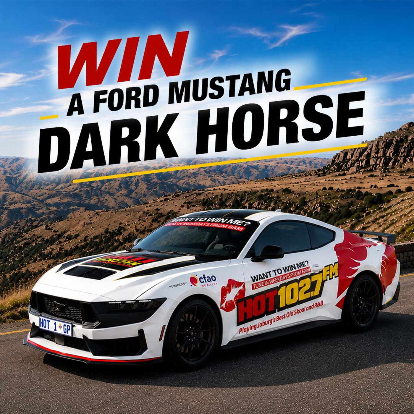 Win a Ford Mustang Dark Horse with HOT 102.7FM! episode artwork