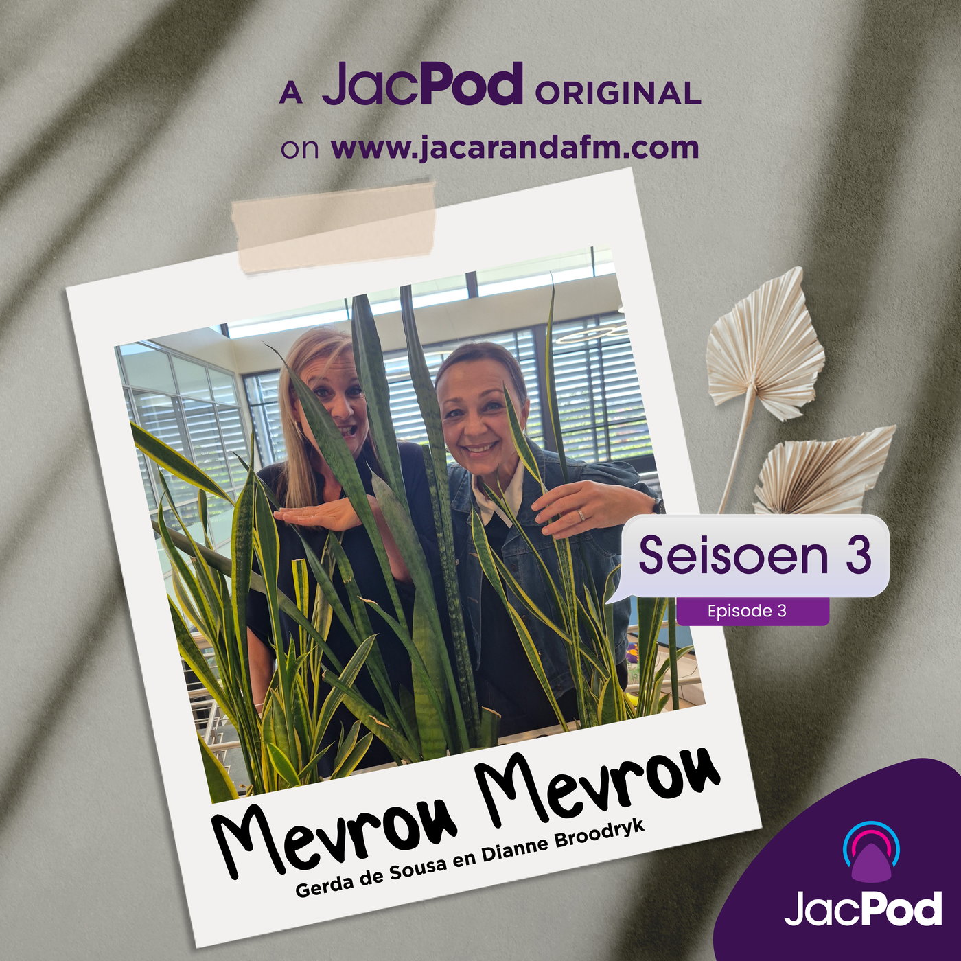 Mevrou pluk plesier uit plastiek plante