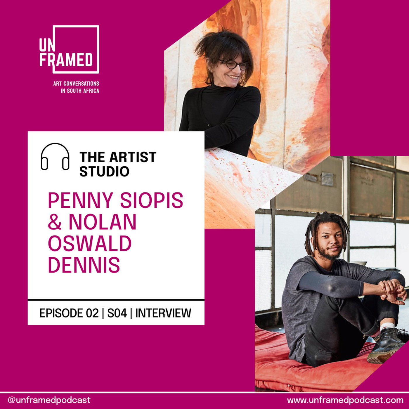 S04 E02: ‘The Artist Studio’ with Penny Siopis and Nolan Oswald Dennis