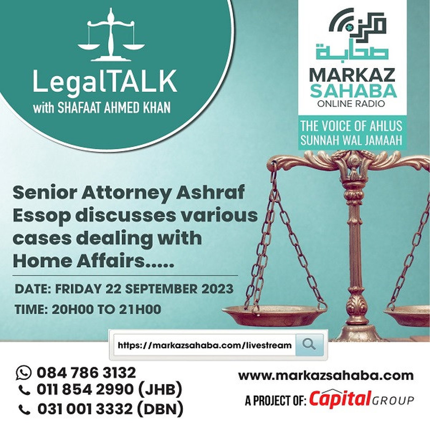 22 September 2023 - Cases Dealing With Home Affairs episode artwork