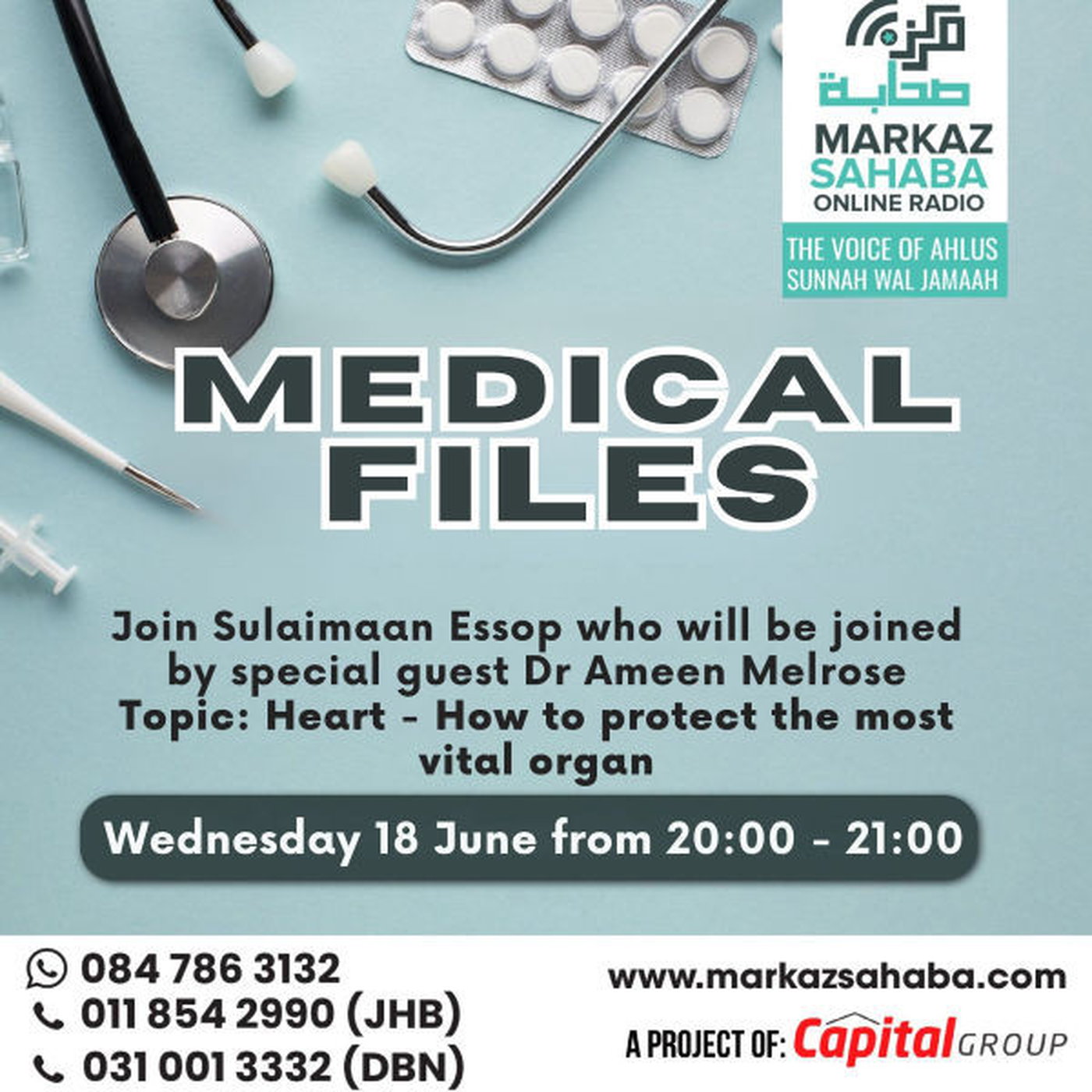 Tonight on Medical files we chat all thing heart - How to protect the most vital organ