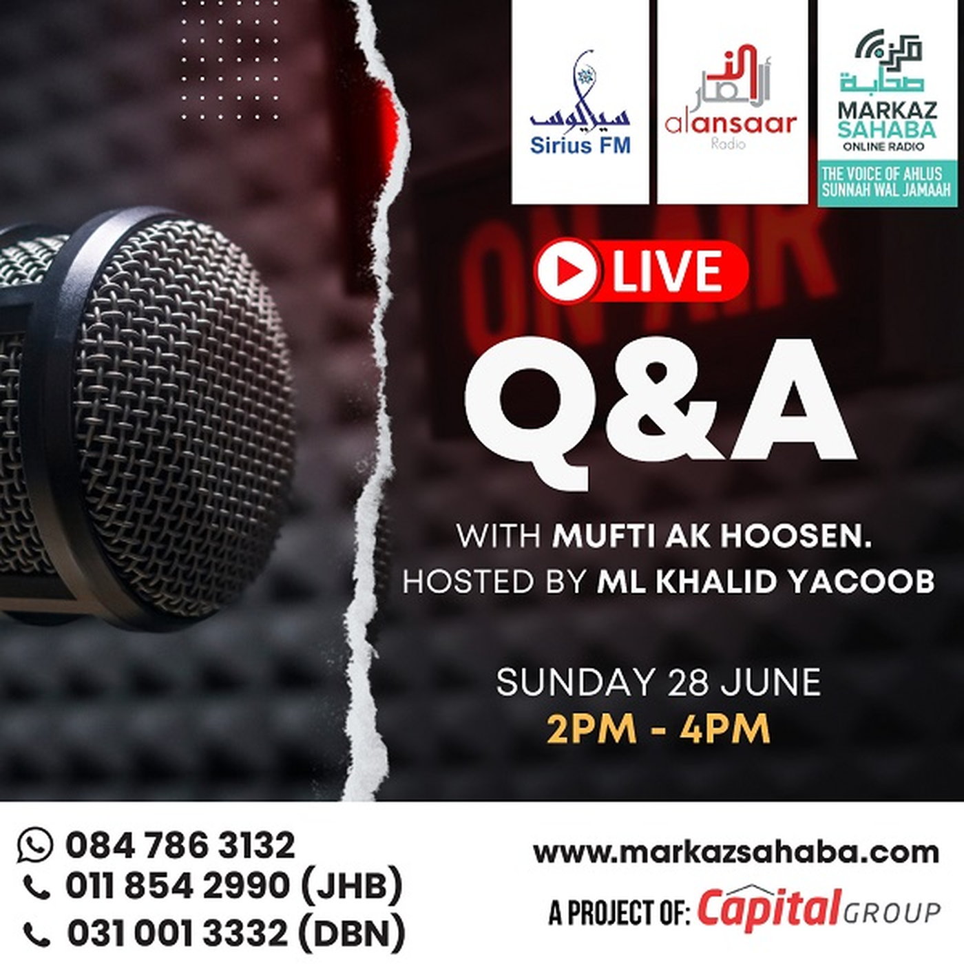 28 June 2026 - QnA Sunday Edition Part 1 of 2 episode artwork