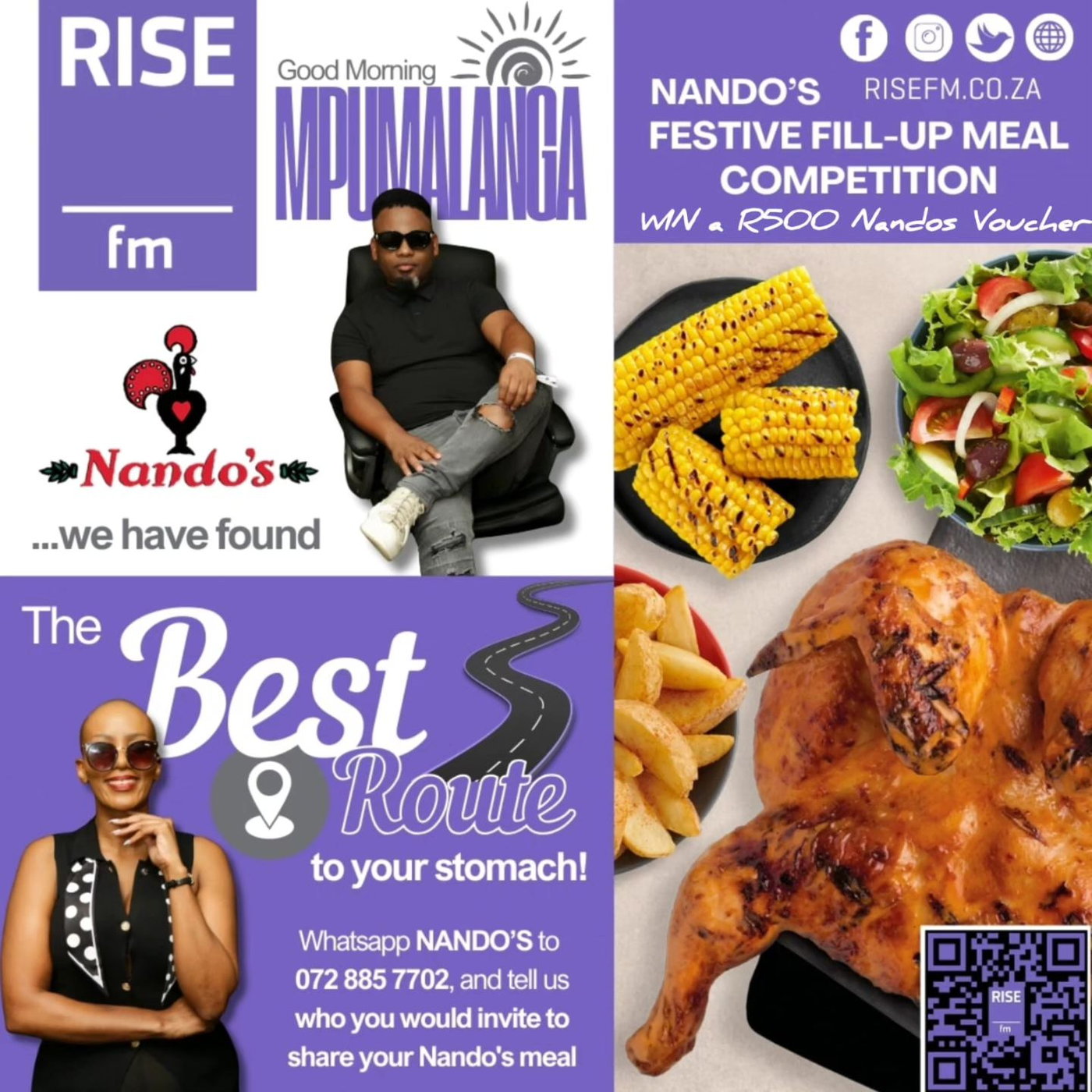 Festive Fill-Up Meal Competition: Nando’s Voucher Winner episode artwork