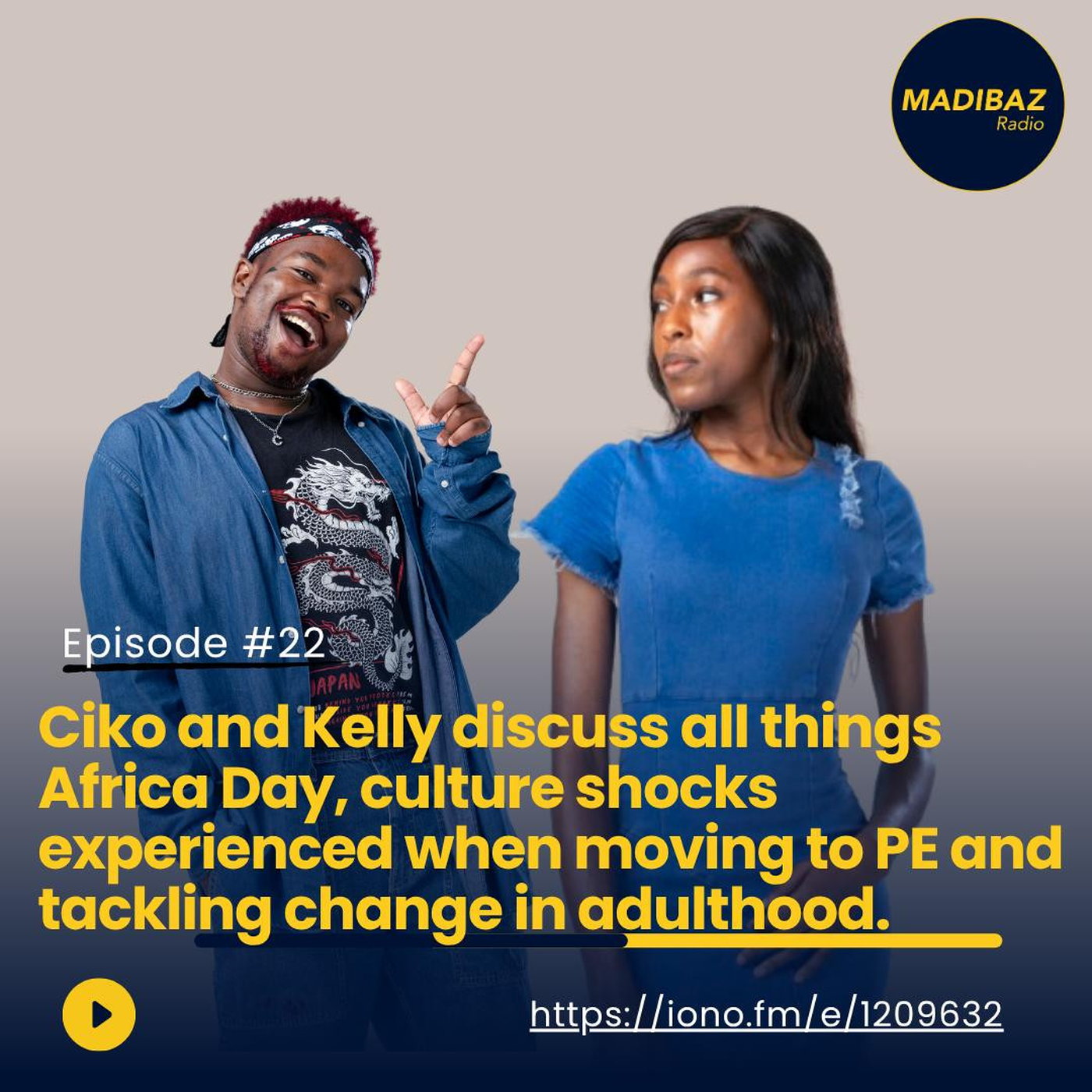 Ciko and Kelly discuss all things Africa Day, culture shocks experienced when moving to PE and tackling adulthood. episode artwork