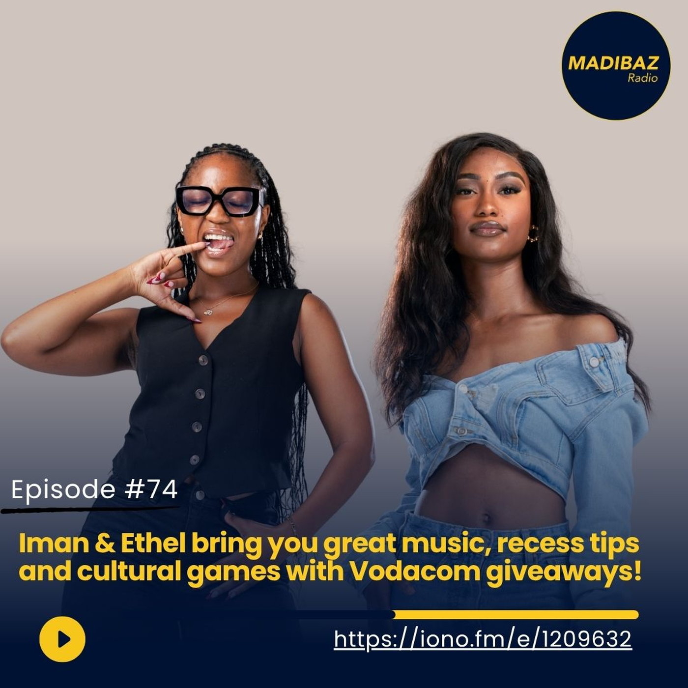lman & Ethel bring you great music, recess tips and cultural games with Vodacom giveaways! episode artwork