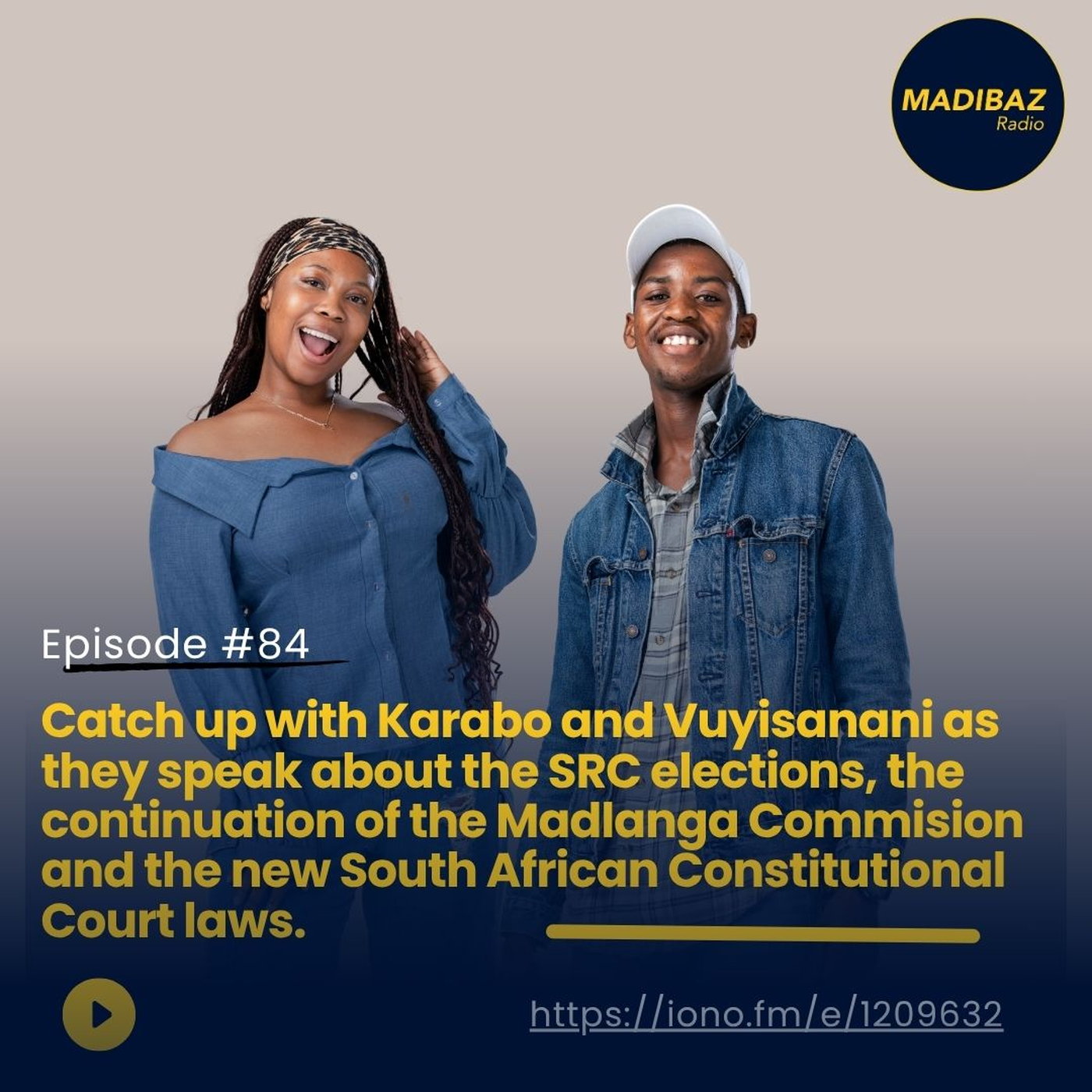 Catch up with Karabo and Vuyisanani as they speak about the SRC elections and Sam and Lolonga chat the Ballon d'or episode artwork