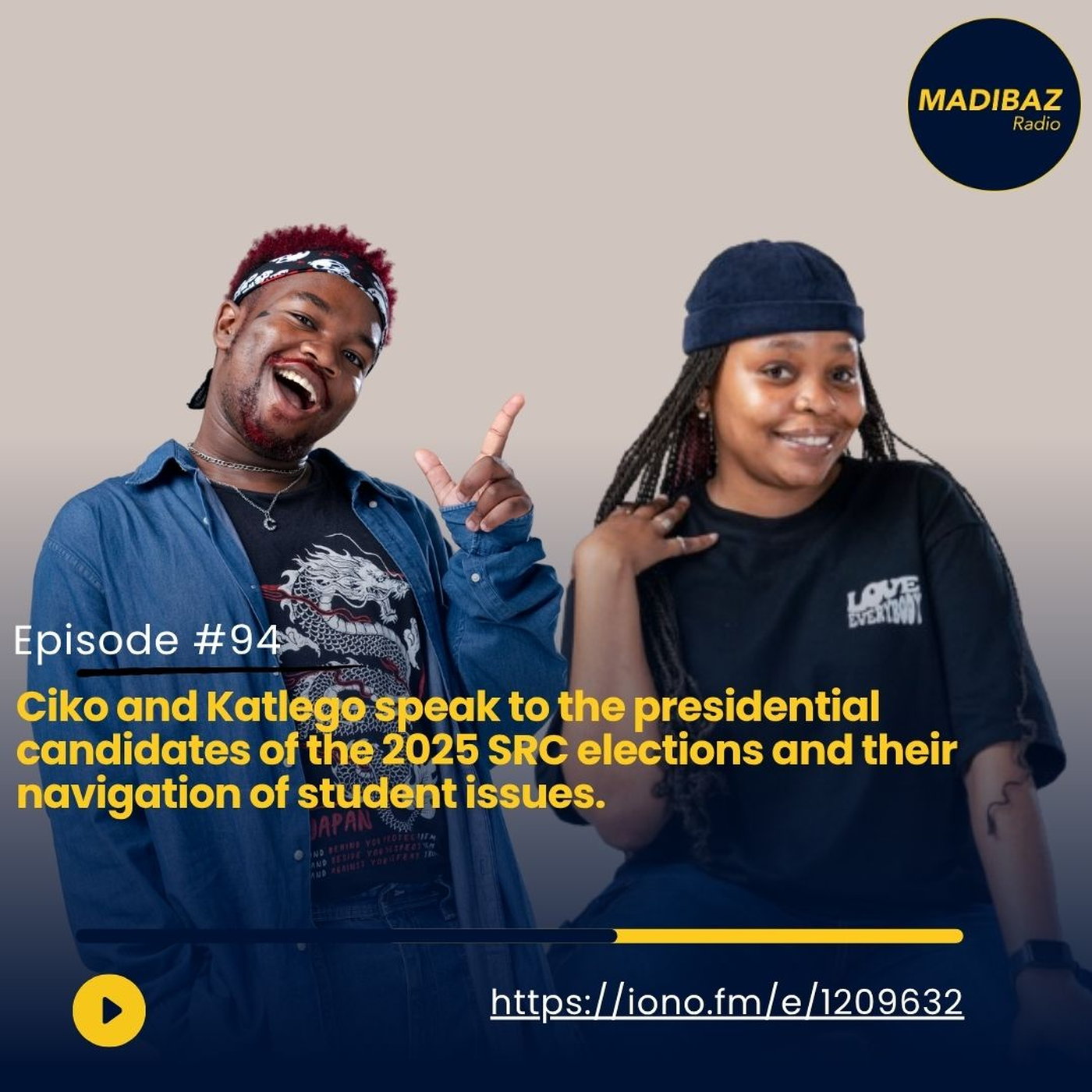Kat and Ciko sit down with the 2026 SRC presidential candidates and their plans for the navigation of student issues! episode artwork