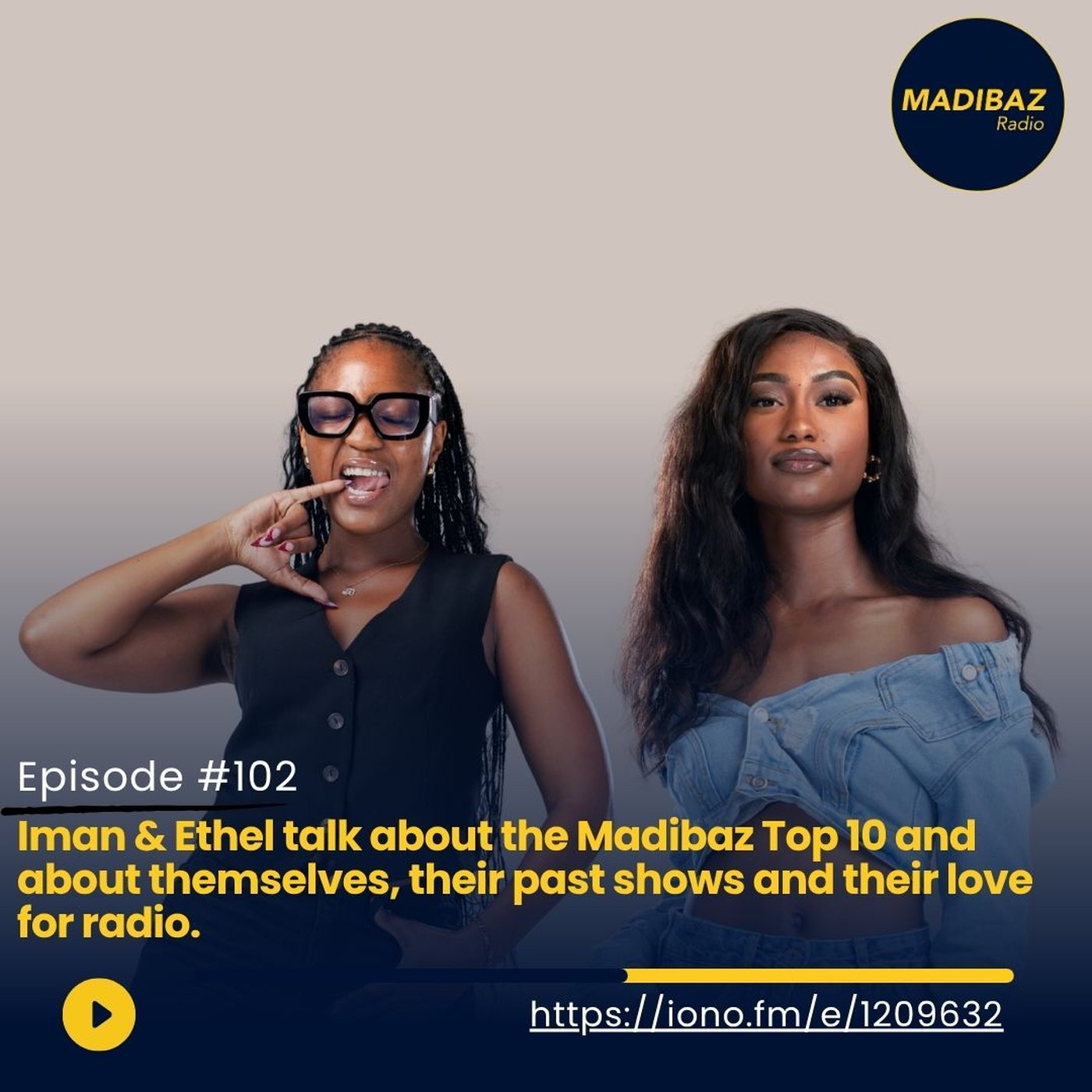 Iman and Ethel speak all things entertainment, this weeks top music and play fun games! episode artwork